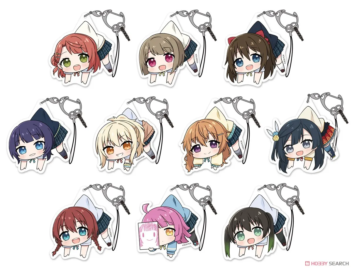 Love Live! Nijigasaki High School Idol Club: Takasaki Yu Acrylic Keychain Tsumamare Summer Outfit Ver.